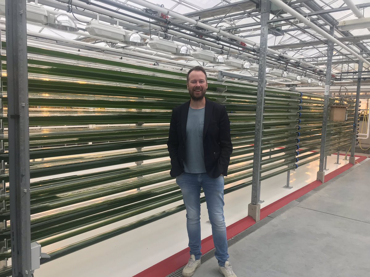 KazbarA's tweet photo. First day of the 3d Edition Course: Microalgae Biorefinery, Wageningen University and Research. It was a pleasure sharing algosource activities: overview of microalgae biorefinery and Market for industries. Thank you @CorjanvdBerg ! @algosource @AlgaePARC  @WUR @MagnificentAlg1 https://t.co/rb6pQAaiPX