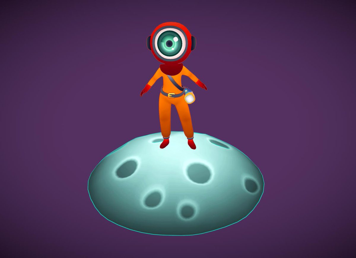 Brocolinax's tweet image. Eyeman! My contribution for the #GradientChallenge hosted by @minionsart on @Sketchfab! I’ve been wanting to try this texturing method for a while and this was the perfect opportunity!
skfb.ly/6LVLY