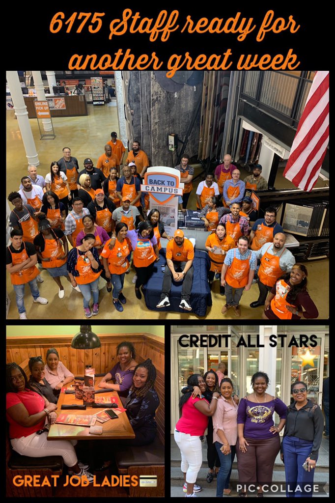 Monday Morning Recognitions @ 6175.. First I would love to shout out my credit all stars that won a lunch with SM in outback steak house 2day. Great job ladies. As for the rest of our staff thank you 4 such a great last week. Dear 6175 you all R amazing keep up the great work. 🙌