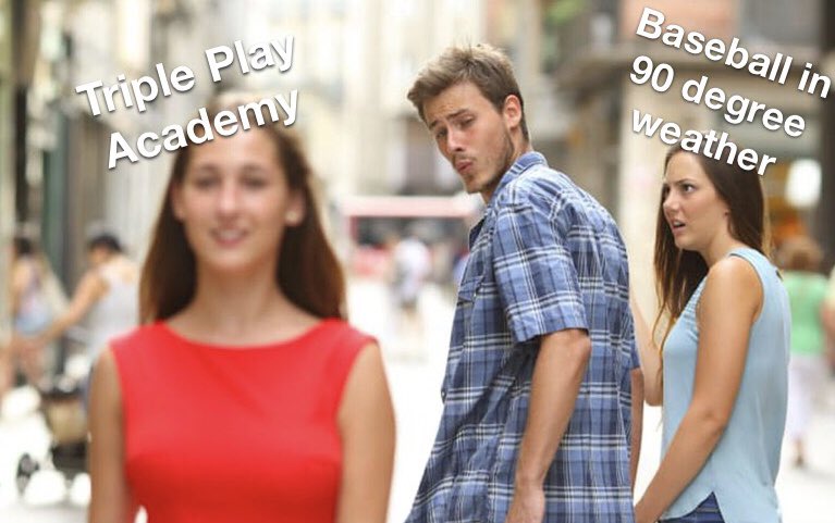 Don’t get exhausted too fast in the heat! Come to TPA today from 2-8 p.m.!