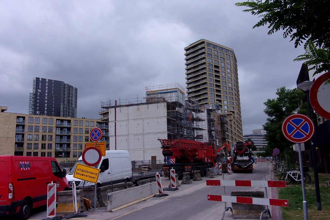 Bouw gestart Kop Weespertrekvaart <a href="/Amstelkwartier/">Amstelkwartier</a> <a href="/projectenoost/">Projectbureau Oost</a> Door @VinkBouw