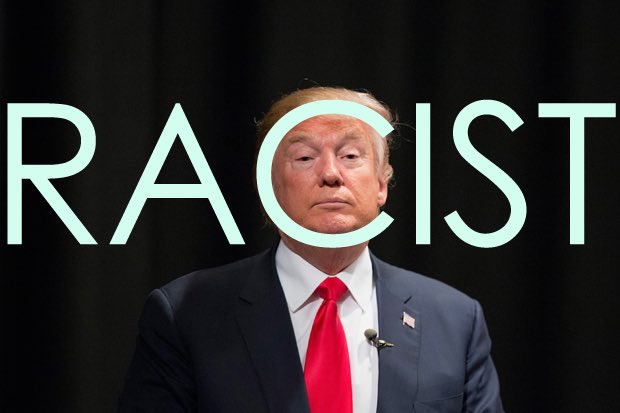 I’m sure there are 20,000 users on Twitter to share this and say Trump is #RacistPresident