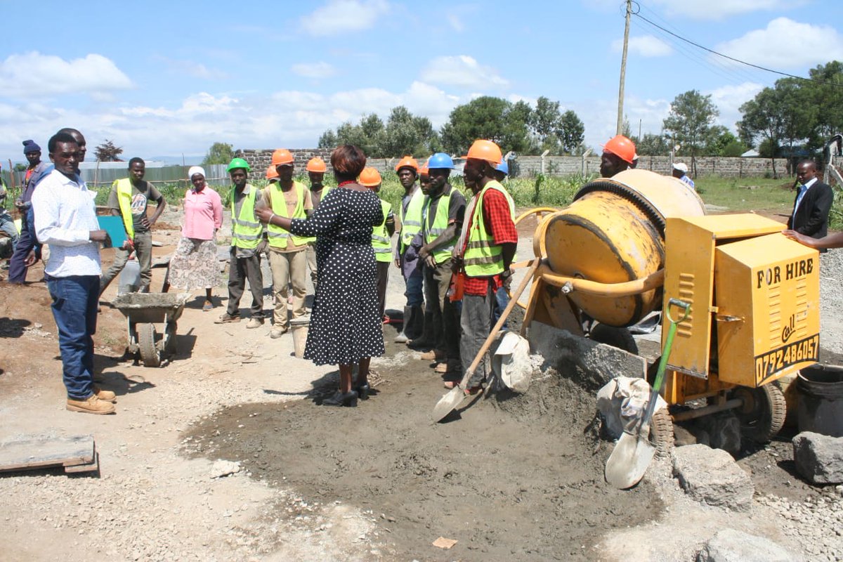 HonKathambi's tweet photo. Today i tour proposed Njoro TTI on a mission to check the on ongoing foundation construction of the institute.The vocational education which will be brought by Njoro TTI will enables youths to absorb relevant knowledge and skills fit for contemporary job market.
#FormNiWorks https://t.co/fbDkZDGhlq