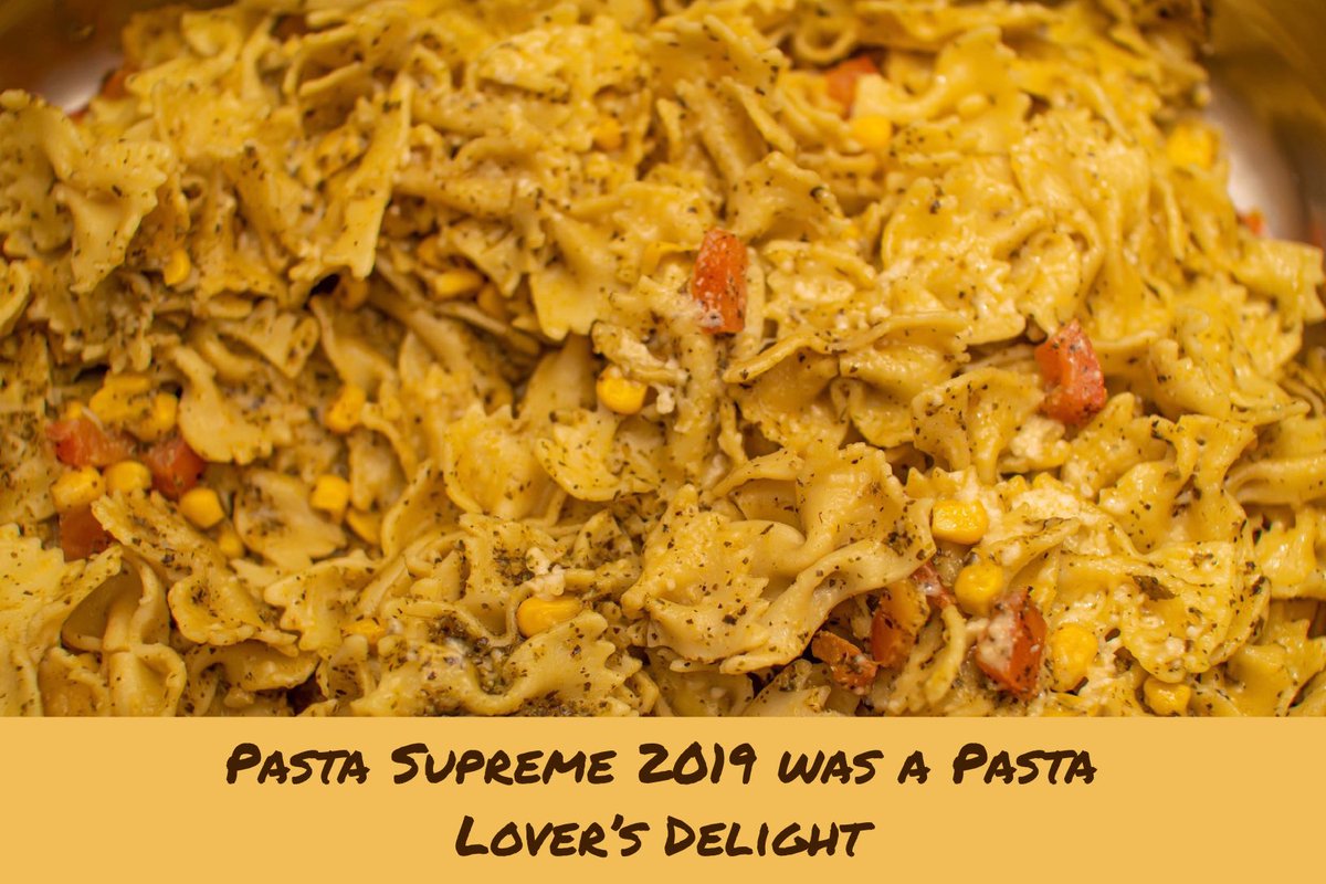 "..#PastaSupreme stands as King as it's the only 1 that is centered around pasta. The event was borne out of an observation by conceptualizer <a href="/domzynots/">Domz McDowell</a> who realized that while Pasta Dishes were a part of almost every menu at Restaurants"

Read more: hautepeople.net/2019/07/pasta-…