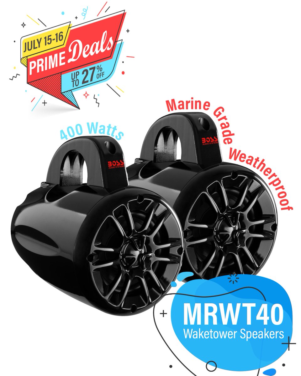 Speece_inc's tweet image. Best #Monday of the year 💥PRIME DAY⚡️
We got 100+ deals that are HOT, FRESH &amp;amp; AGGRESSIVE. Check them out at amzn.to/2lyHuDr NOW. 

#bossaudio #primeday #deals #AmazonPrimeDay #bossaudiosystems