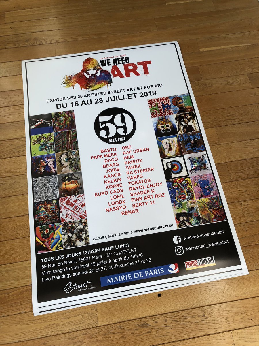 WE NEED ART tweet media