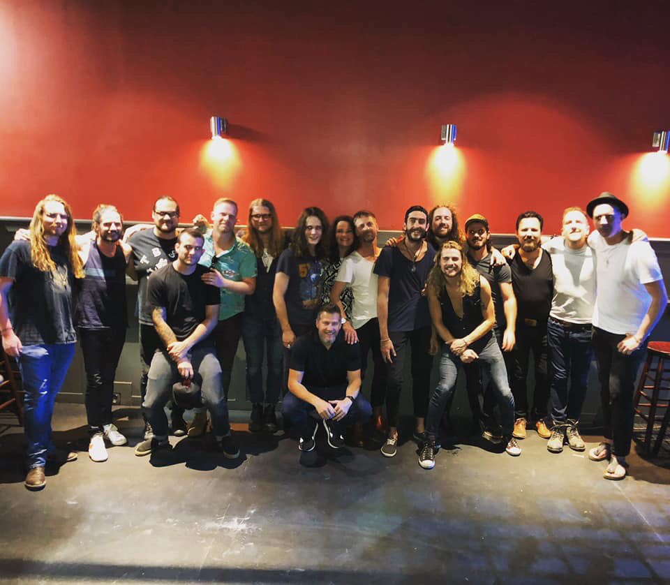 We had such a great couple weeks with these guys. Thanks to <a href="/TTM_Tweets/">The Temperance Movement</a> and <a href="/thetylerbryant/">Tyler Bryant</a>  <a href="/TBSHAKEDOWN/">TBSD</a> for bringin it every night! Love y’all. #summertour #rocknroll 🔥