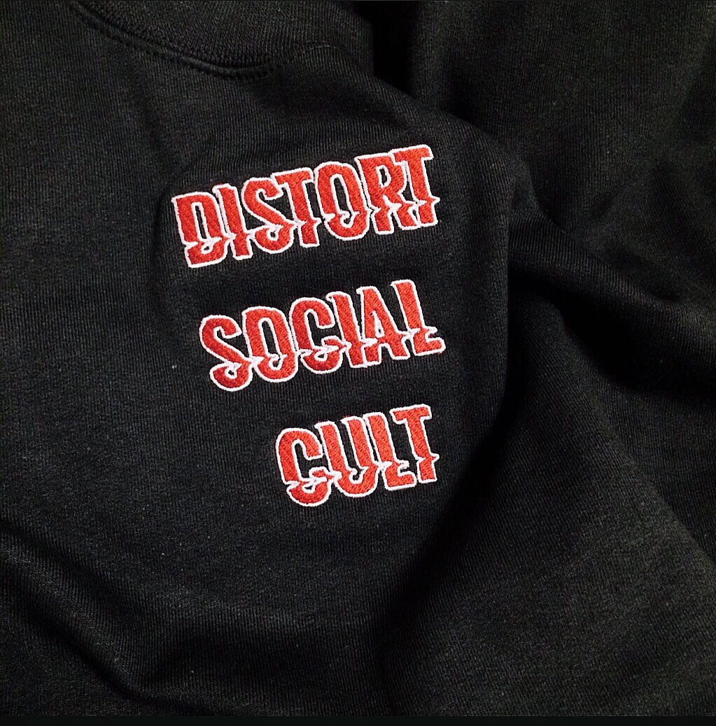 DistortClothing's tweet photo. “DISTORT SOCIAL CULT” https://t.co/OXudGW0Q42 https://t.co/M57vDiYdrf