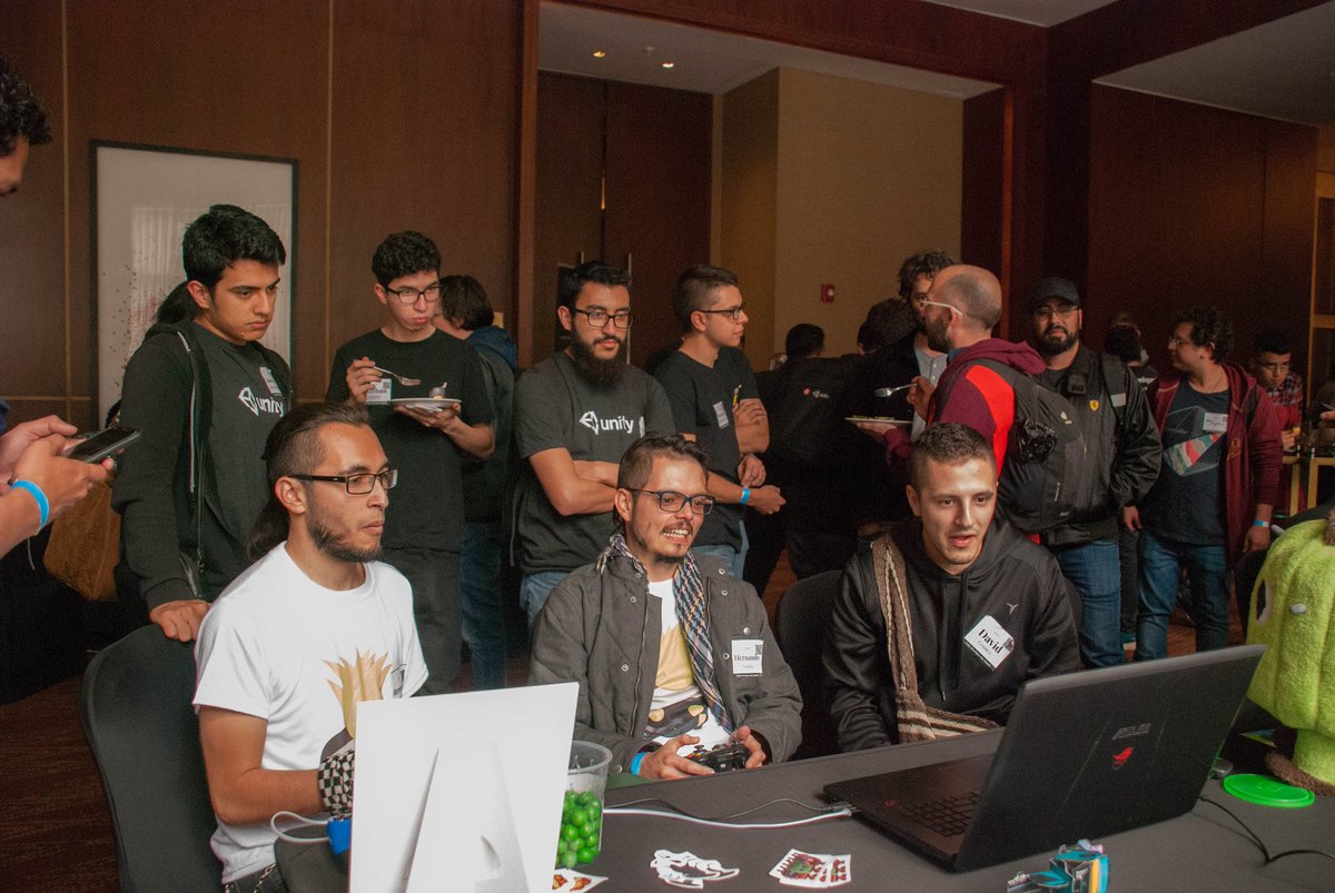 OcasoGames's tweet photo. We were in the Unity Day Bogotá showcasing Bumbastic! with developers from Colombia, it was an amazing and productive event for us!

We couldn't be more grateful with Unity for this opportunity and with all the people that played the game. https://t.co/zxylJ9mi2I