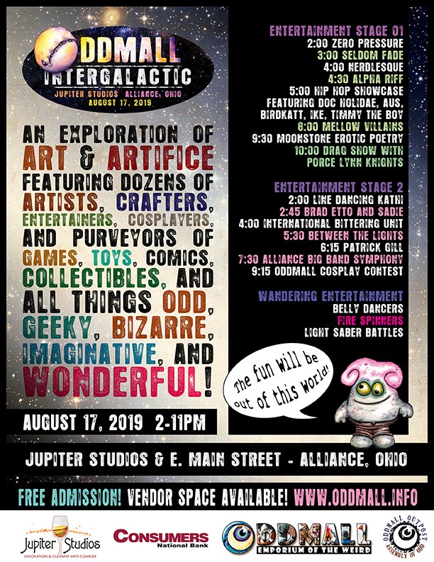 Upcoming Oddmall shows - FREE VENDOR BOOTH... - mailchi.mp/dad18fa42319/u…