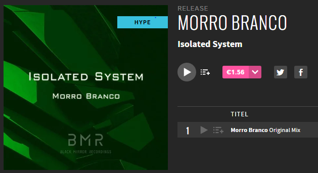 BlackMirrorRcrd's tweet photo. Great day for a brand-new release on our label, this is Morro Branco by @IsolatedSystemD . Join the BMR family now! https://t.co/c4rbeKTJkW
#blackmirrorrecordings #BMRfamily #deephouse #groningen #beatport #traxsource #spotify #outnow https://t.co/gTVzEZll4k