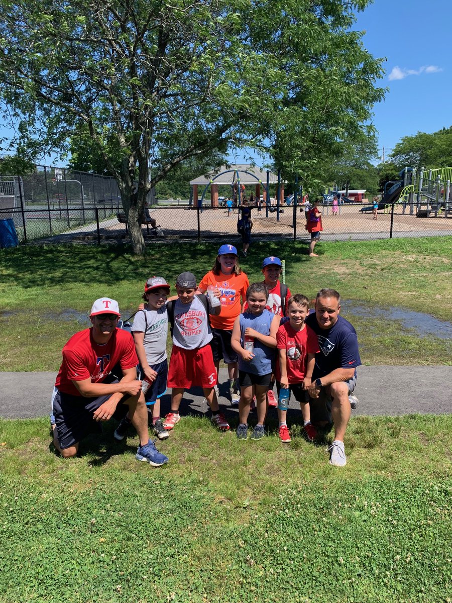 Campers of the Day at the 26th Annual Tewksbury Baseball School
