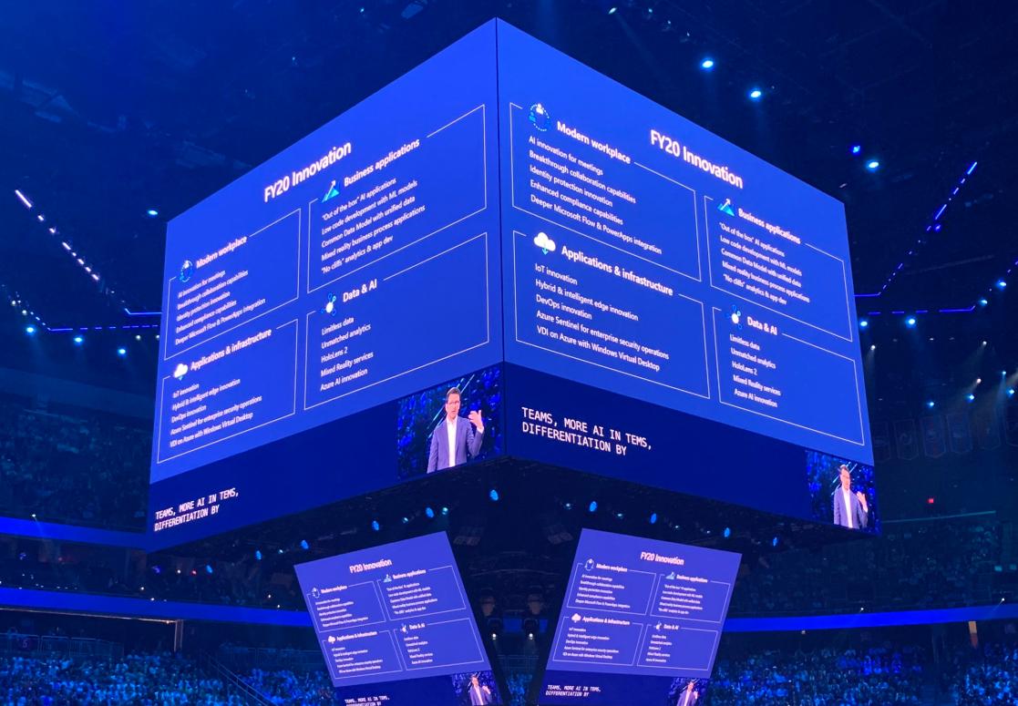 "Enable everyone to participate in the digital economy" a powerful statement from <a href="/judsonalthoff/">Judson Althoff</a> from Microsoft at #msinspire2019