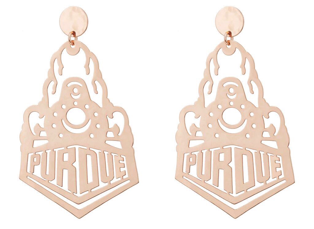Purdue spirit is the perfect accessory! Follow and retweet for your chance to win these earrings from Lola and Lina. #givesomethingawayday