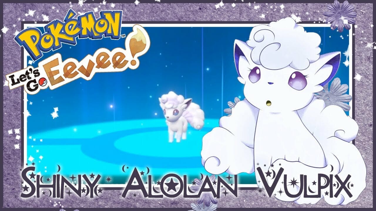 Fastupload.io on X: LIVE!! Shiny Alolan Vulpix on Pokemon Let's Go  Eevee after 1849 Trades!! Link:  #alolanvulpix  #eevee #let'sgoeevee #letsgo #letsgopikachu #live #liveshiny #Pikachu  #PokemonLet'sGoPikachu