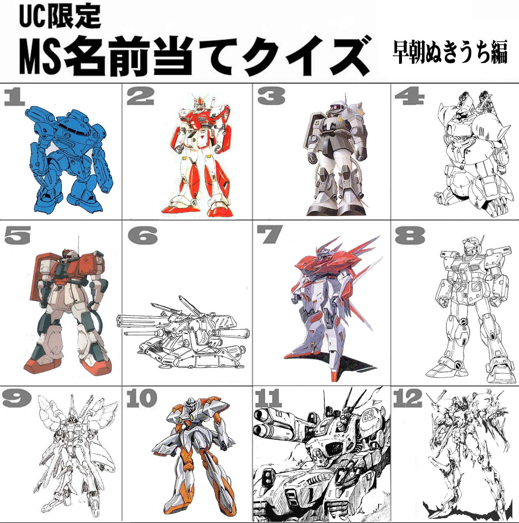 Oro 仙人じゃない 大全集とかにも載ってなさそうな知らないmsが未だ多く残ってる そんなこと知ってると言われそうなガンダム知識をあえて言おうッッ 誰か7と10以外のms知ってる人がいたら教えて下さい 一番気になってるのが12 T Co Xmpobbowp0