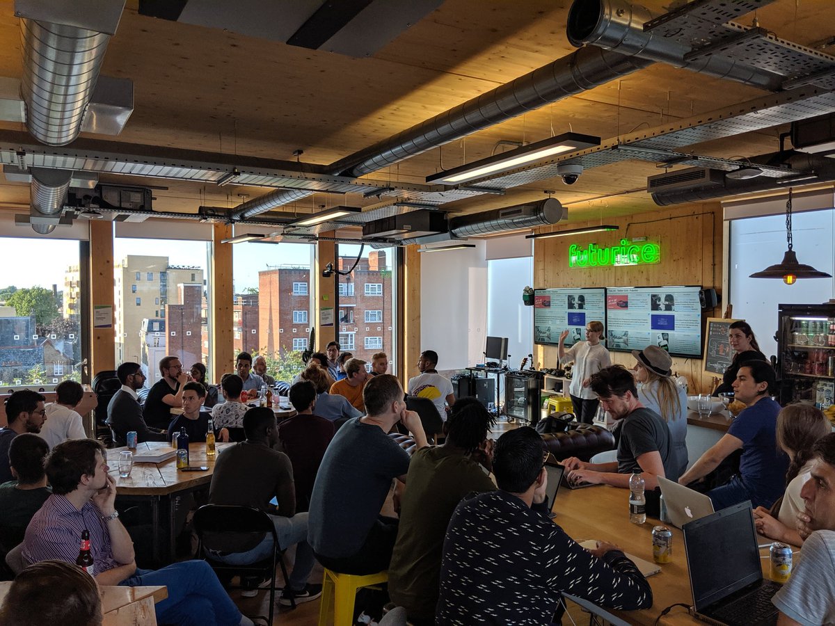 jawache's tweet photo. Learning how to build a tic tac toe playing AI using JavaScript at @AiJavaScript at @futurice https://t.co/8B0TR1FRBl