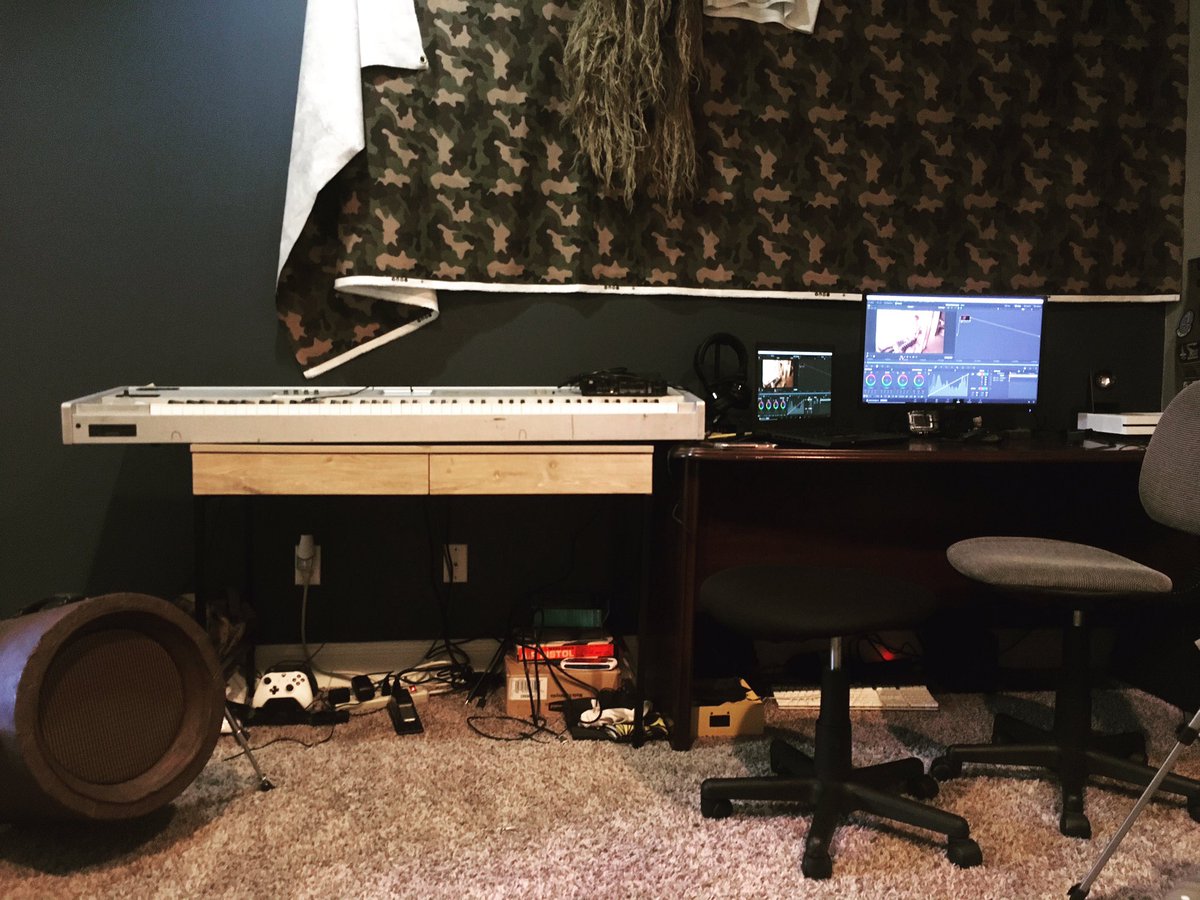 TreverKrause's tweet photo. Me new setup still working on it https://t.co/8VnKn74IJW