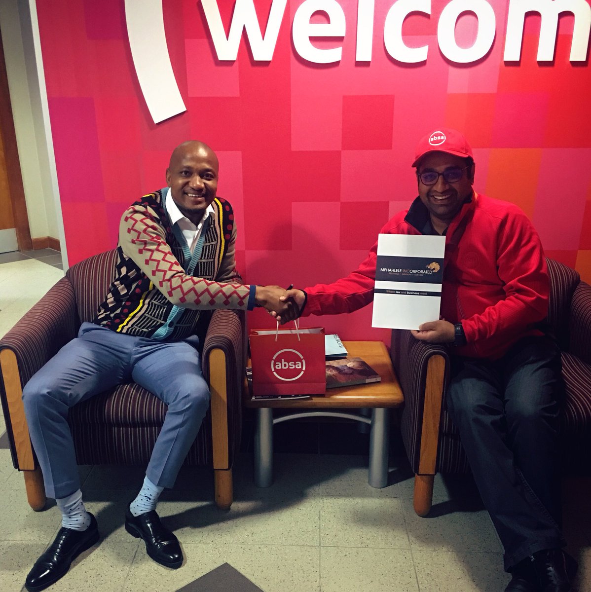 MphahleleInc's tweet photo. Welcome aboard #mphahleleincorporated Mr Madhav and thank you for partnering with us, we look forward to fueling your business success through the provision of efficient legal services ⚖️ #wherelawandbusinessmeet #soaringtogreaterheights 
#lawandbusiness https://t.co/jtYhmwvqTU