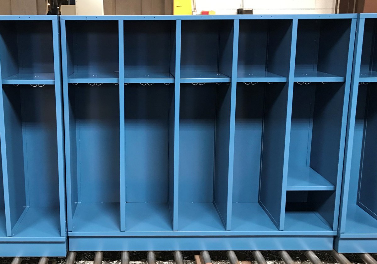 DebourghMfg's tweet image. #AngleIron #CadetBlue #OpenFront #ClosedBase #DeBourgh #Lockers