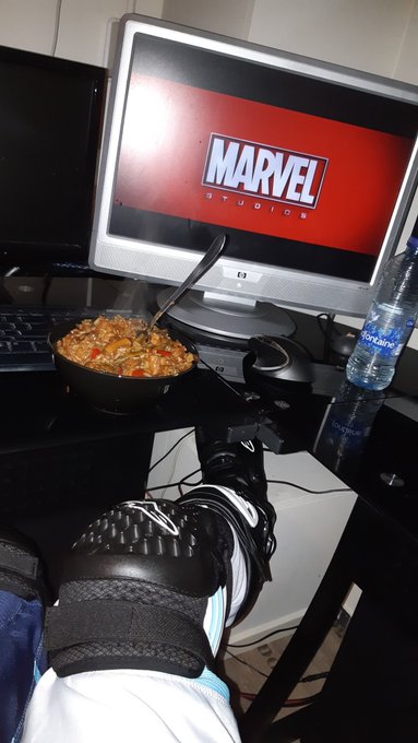 Movie, food, and gear... nothing is better then this!!??? #fetish #gay https://t.co/7QN0Hu4v9E