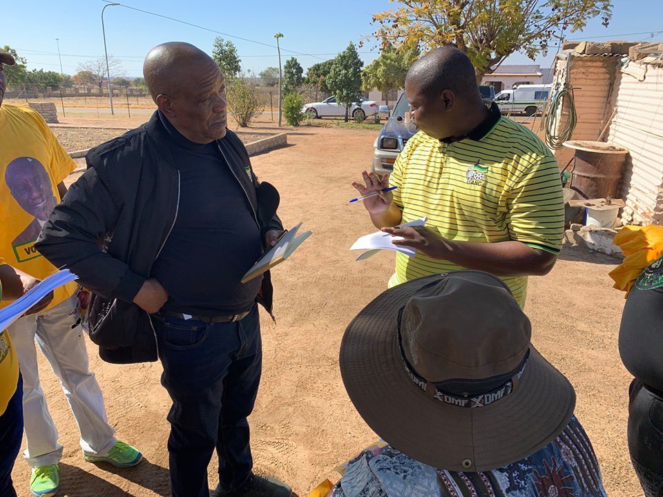 anc_dip's tweet image. Ward 26 Rustenburg Bi Election Door to Doors conducted by the North West Provincial Legislature ANC caucus today
