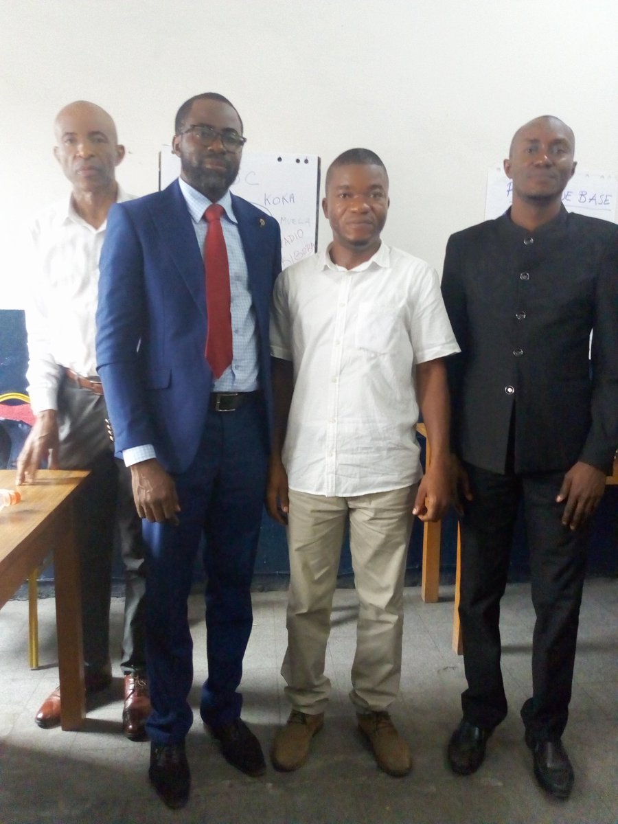 NtontaD's tweet photo. Pour y arriver, il faut des sacrifices.
Intégrer les Personnes handicapées dans le milieu du travail. Thème de la formation initié par l'expert en matière Mr @duvertkimok avec l'appui de @KadiwakuF
@JohnKadiwaJ https://t.co/NPnqU3hwNH