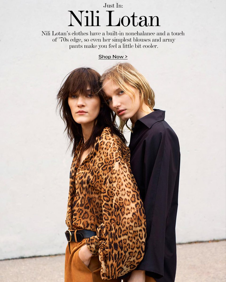 Happy Monday!! We have some new looks from <a href="/nililotan/">Nili Lotan</a> 
#mondaythoughts #fashion #NYC #summer 
fivestoryny.com/collections/ni…