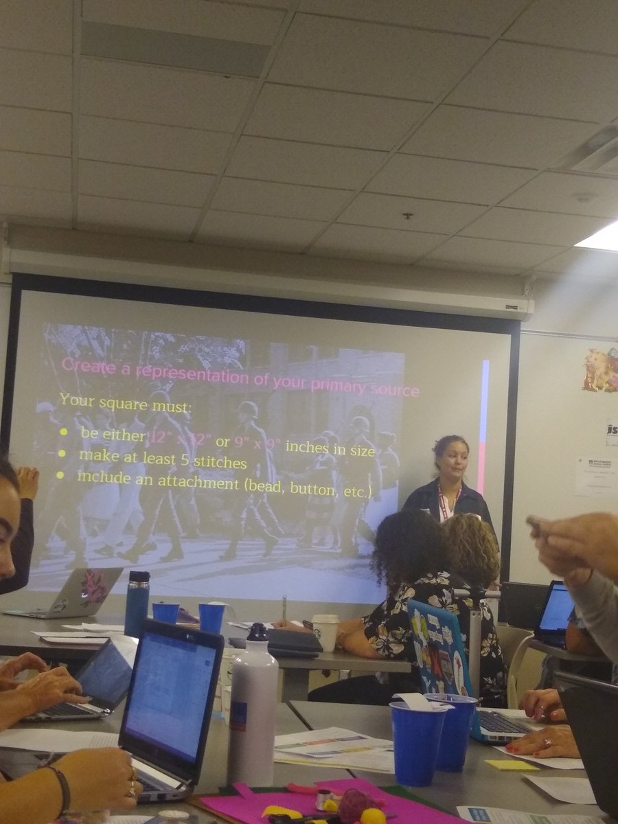 drdianaalbanez's tweet image. Meshing history and making!
#MakeToLearn Having Ss create tools that will assist them with understanding primary sources and during their discussions ! #InfyPathfinders @MakerEduCollect