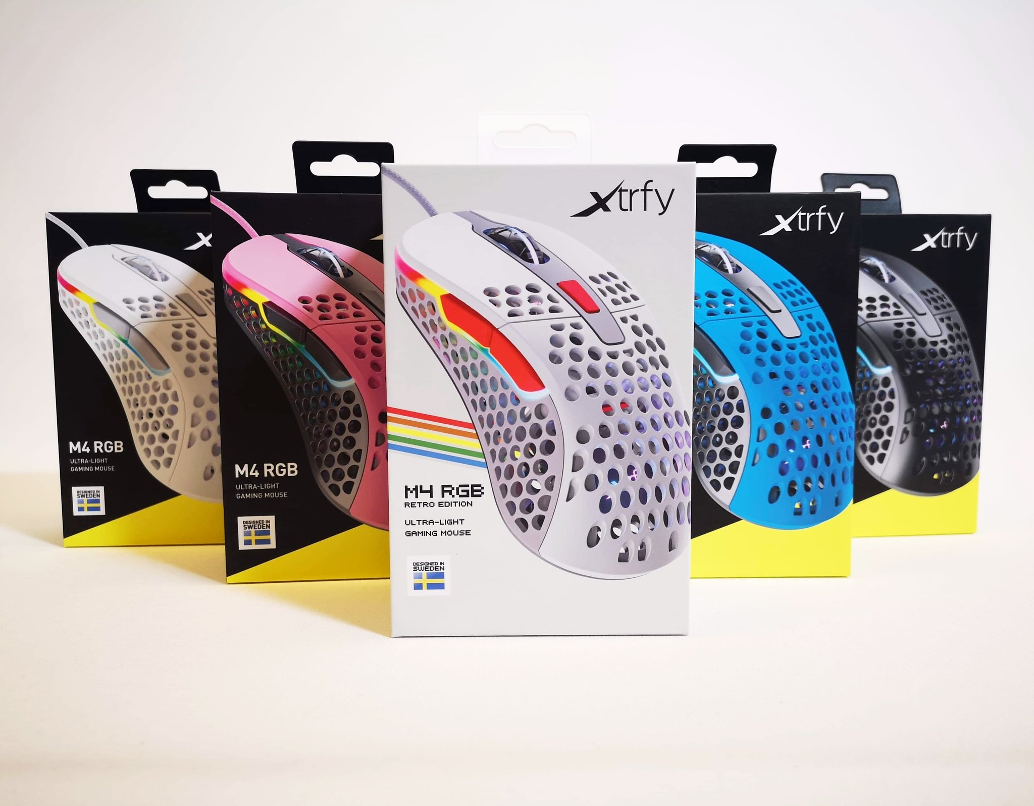Xtrfy Project4 Moves Forward The Very First Samples Of The Packaging Just Landed 5 Editions And Of Course A Retro Design For The Retro Edition How Do You Like Them