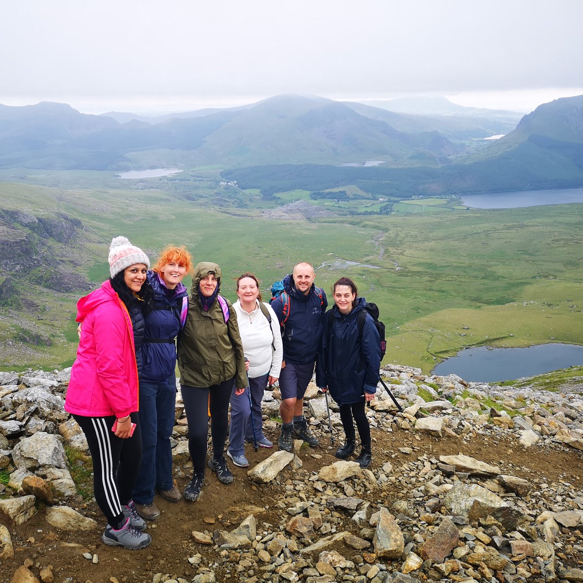 GemmaVictoria15's tweet photo. Tell me whose team is better than the one I'm part of?! @BCPFT and @DWMHNHS set the challenge of climbing Snowdon to mark the joining of trusts and we did it! What a great day, special thanks to Claire for leading and encouraging us! #TeamWellbeing #TeamSnowdon #SmashedIt https://t.co/bIOiOJZqNI