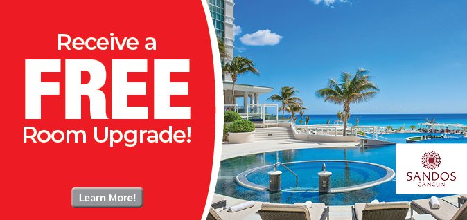 Sunquest's tweet photo. Receive a FREE Room Upgrade at the Sandos Cancun! https://t.co/cnGkYACzwa https://t.co/ZcEsiCFJNM