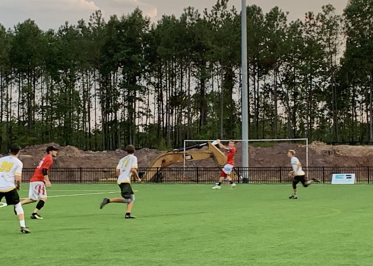 bracelab's tweet photo. Great game And an amazing sky. 😊  Congratulations on the 10-2 regular season, @raleigh_flyers -- we look forward to the playoffs! #EmbraceFunctionalFreedom https://t.co/OSajtK6yUF