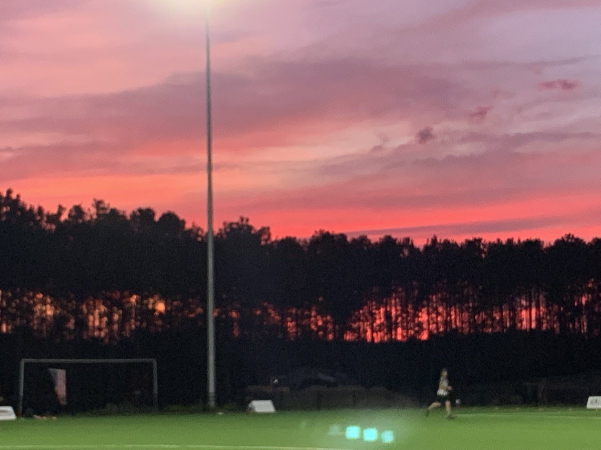 bracelab's tweet photo. Great game And an amazing sky. 😊  Congratulations on the 10-2 regular season, @raleigh_flyers -- we look forward to the playoffs! #EmbraceFunctionalFreedom https://t.co/OSajtK6yUF
