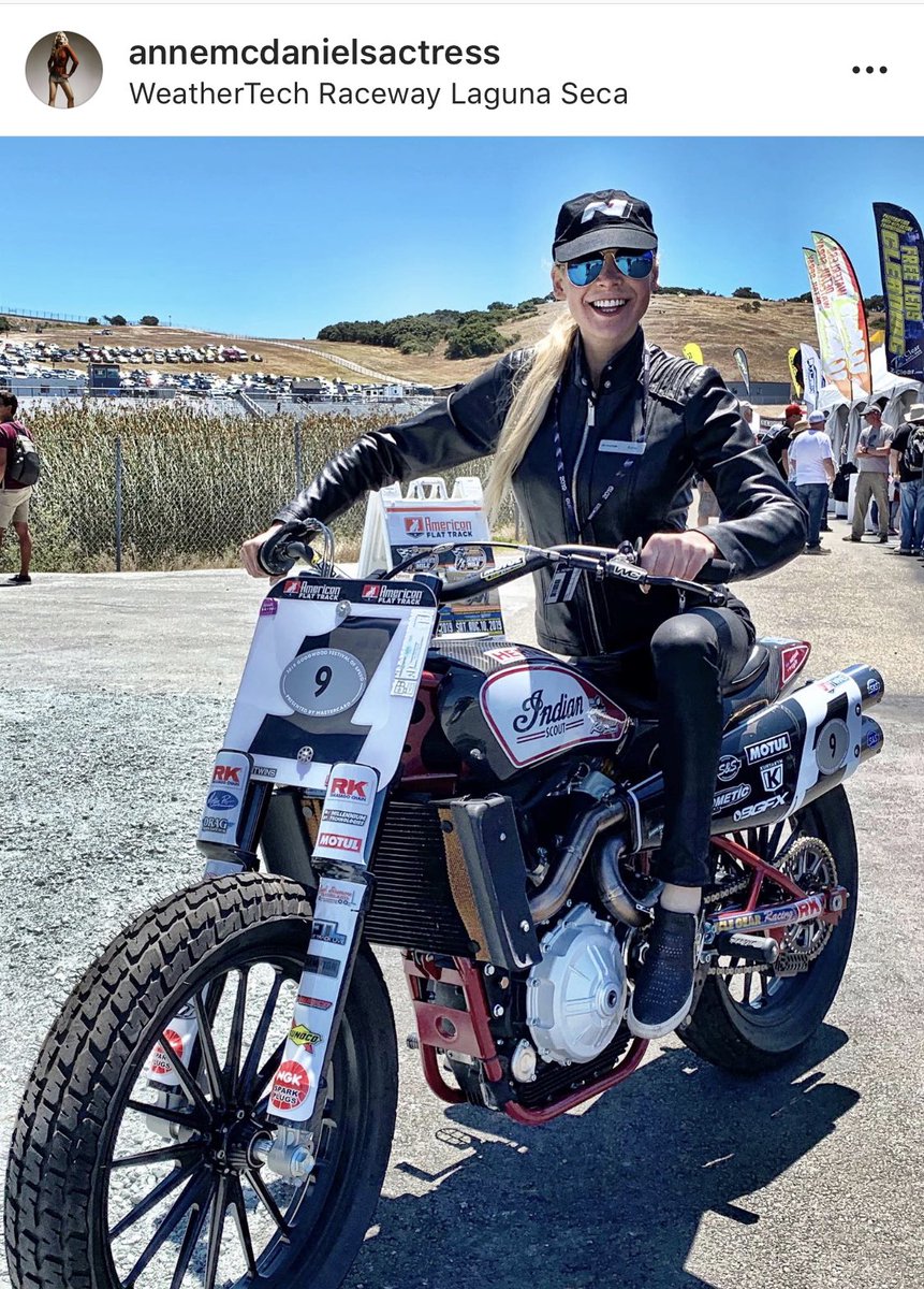 annemcdaniels's tweet photo. Thanks!
#host #presenter #personality #media #PR #publicity #brandbuilder #sportsmodel #modelhost #racecars #racebikes #WorldSBK #superbikes #talentmanagement #lagunaseca #california #racing #IndianBikes #leather #woman #girl #SBK #Motul https://t.co/LkGJg8NIxD