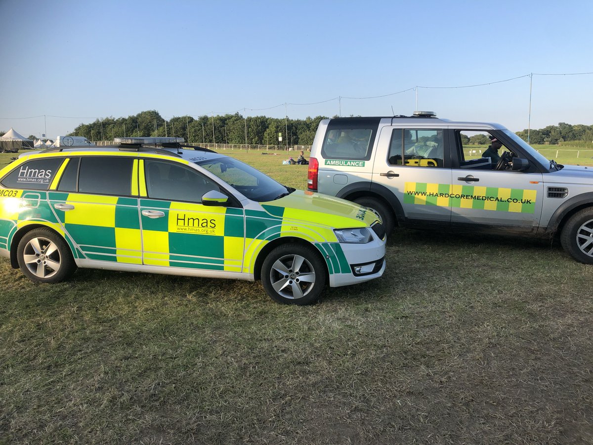And we’re done! Six days on site at <a href="/NoisilyFestival/">Noisily Festival</a>
We’ve provided a team of responders, ambulance staff, nurses and doctors, operated four response vehicles, ambulance and two medical facilities in order to keep the partygoers safe and well!
#TeamHMAS #CQCRatedGood #EventMedics