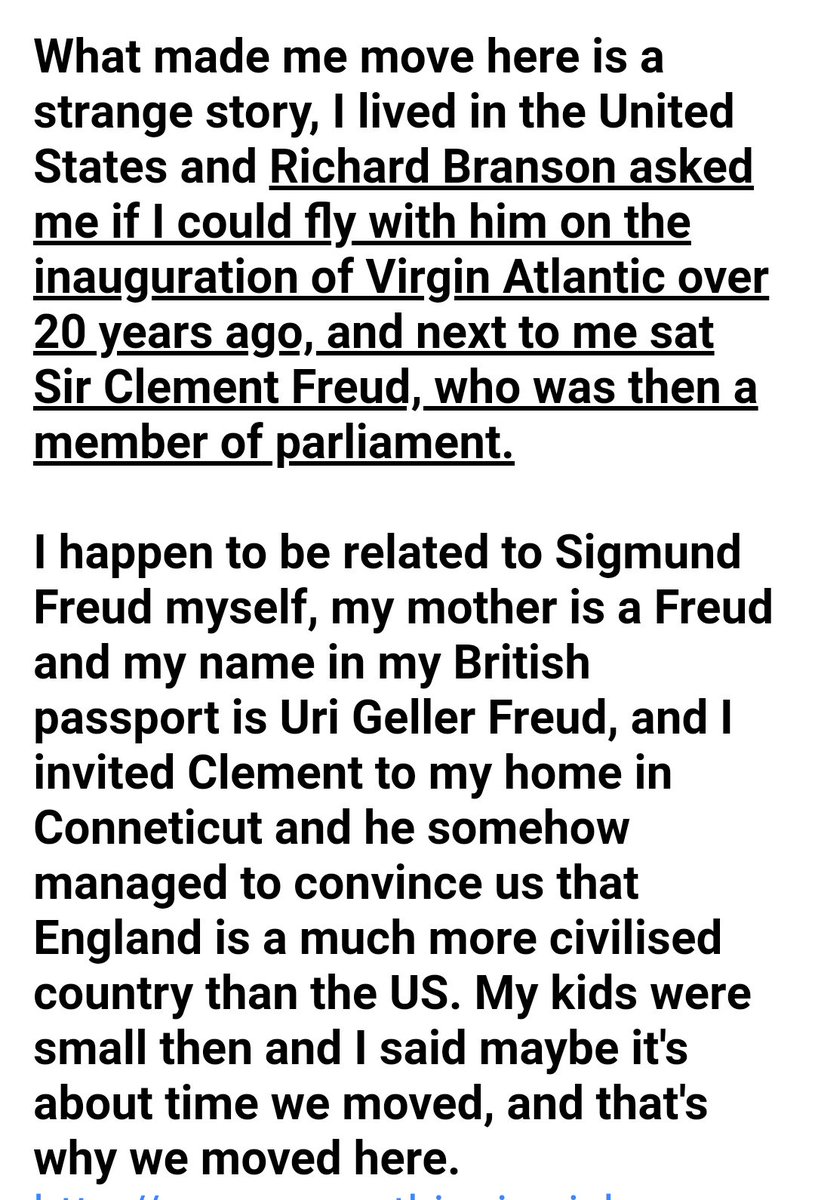 Fly Virgin without hesitation, deviation or repetition! With David Frost, Uri Geller Freud and Clement Freud ... https://www.mamamia.com.au/madeleine-mccann-clement-freud/