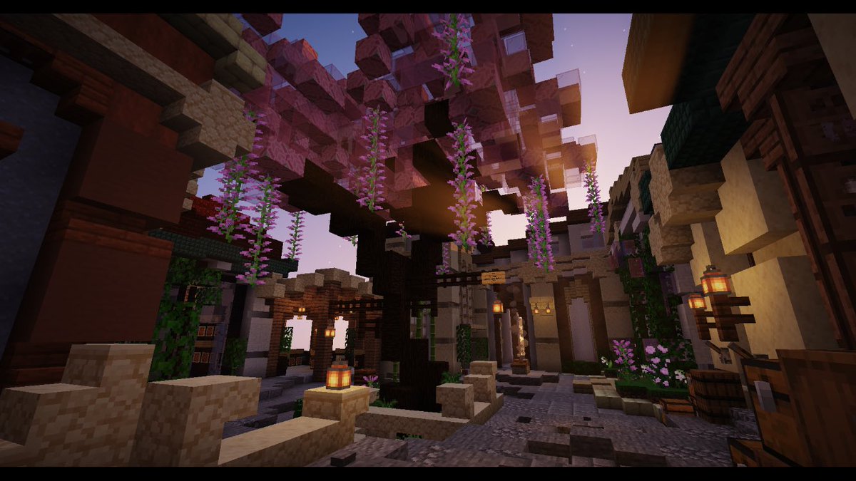 Skyblock spawn built for mc.edawg878.net #minecraft #spawn