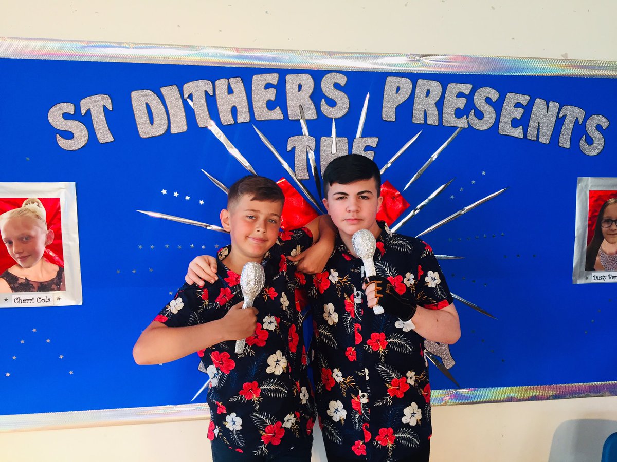 Waterprimary's tweet photo. Bant and Beck will be hosting ‘The X Factory’ tomorrow at 1.45pm and 6.00pm! 🎤 #whataduo #antanddec #doubleact #summerperformance https://t.co/B7nPqPSqGS