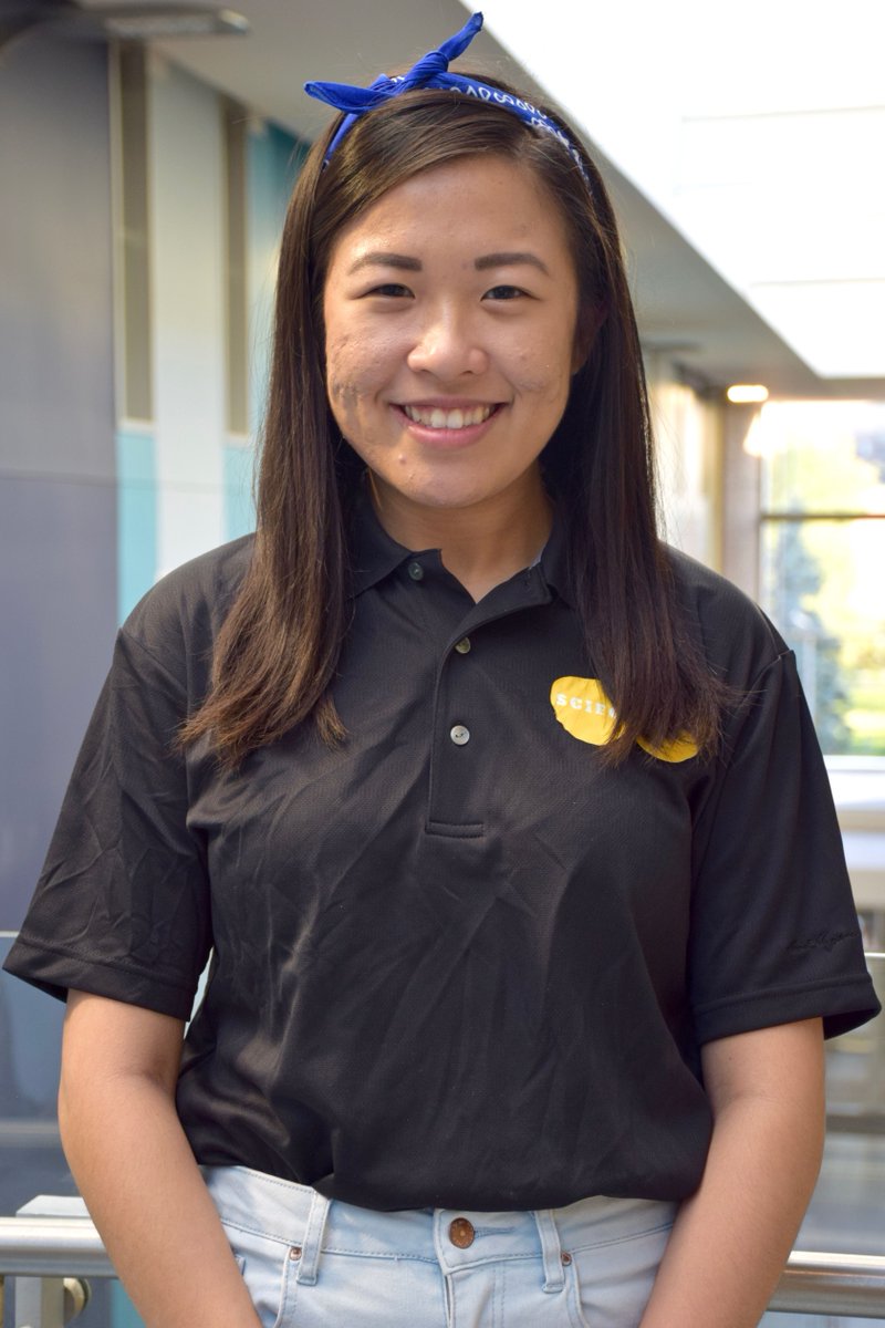 SCIOrientation's tweet image. Hey everyone! Meet Tiffany, one of your SciFOC for Science Orientation 2019. Tiffany will be entering her 3A Term of Honours Science this Fall. Check out our FB/IG to read more about Tiffany and her time here at the University of Waterloo!

#UWOW19 #scienceorientation