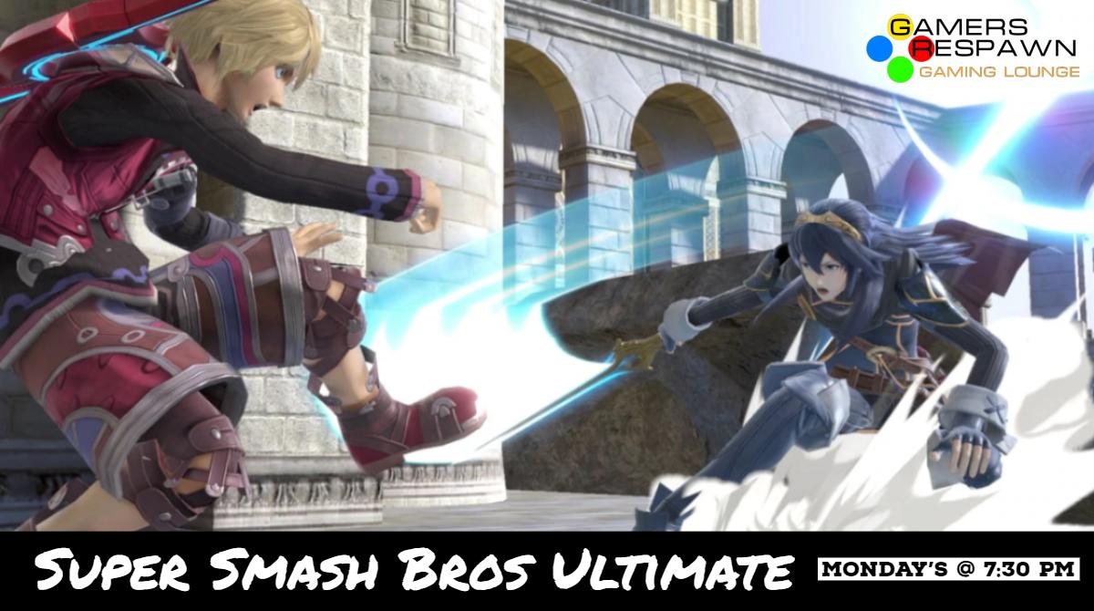 GamersRespawnFL's tweet photo. Join the fight tonight @ Gamers Respawn!
*SUPER SMASH BROS ULTIMATE*
Learn more @ https://t.co/fATbNhoOGw
#GamersRespawn #Smash #SuperSmashBrosUltimate #Mondays #Gaming #LetsPlay https://t.co/d7707sC7SK
