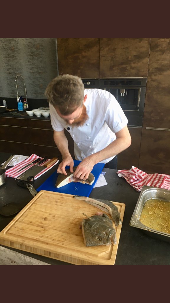 PotgieterFrits's tweet image. Executive Chef Alan and our young protege Valentin flying the @muckrosspark flag @EurotoquesIrl #nextgeneration #chefdevelopment #chefcommunity #youngchefs