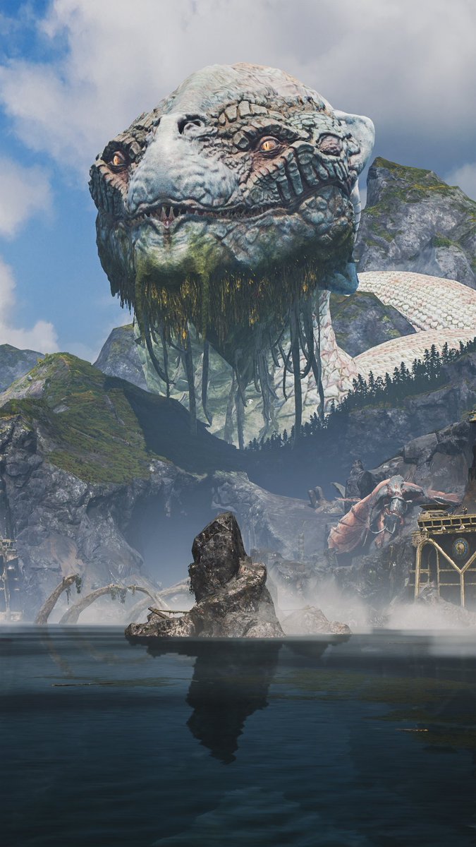 DotPone's tweet photo. Game: #GodofWar
Character: Jörmungandr
Developer: @SonySantaMonica
Director: @corybarlog

#VGPUnite #virtualphotography #PS4share #GamerGram #Gametography #TheCapturedCollective #SVP

Tap to enlarge ⤵️ https://t.co/YEtT23vnw9
