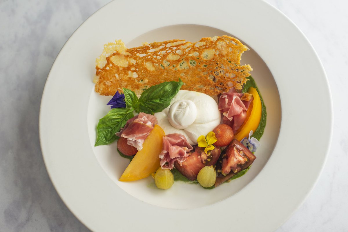 TimoRestaurant's tweet photo. Monday blues?
We can help! With this fresh, locally-sourced, creamy Mimmo’s Buratta with Heirloom Tomatoes, Basil Purée, Prosciutto & Ciabatta Frico.
#OnlyAtTimo #Timo #TimoRestaurant #Mimmos #Buratta #Local #SunnyIslesBeach #Foodie #FoodPorn #MondayMotivation #MondayMood https://t.co/rG95zI1zyP