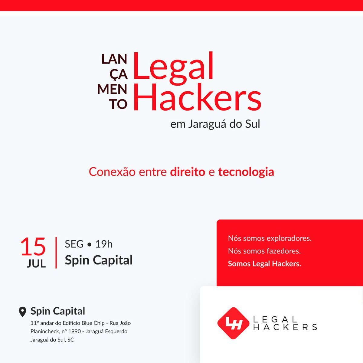 Movimento legal hackers chega a jaragua do sul: por que isso é importante  para nossa cidade?