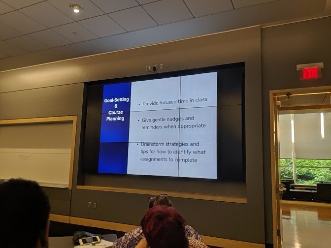 rhenyard's tweet photo. Next up was former AI fellow @megsnt with a really comprehensive look at reducing student anxiety around using gameful learning in a course. Lots of useful support and scaffolding strategies to implement in teaching practice. #GoGameful19 https://t.co/FPVmf08RQJ