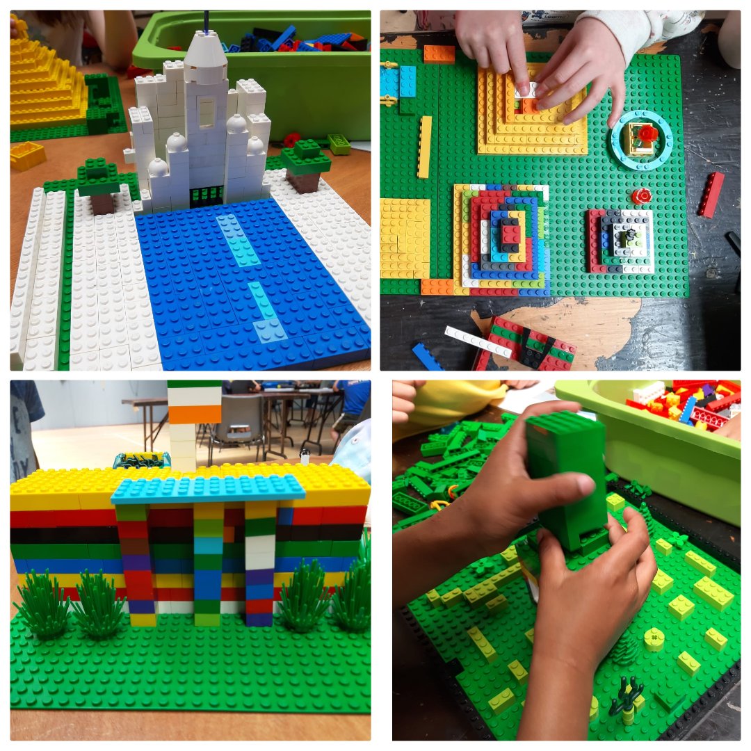 Learnit_Ireland's tweet image. A super start to this week&apos;s camps in Dundrum, Castleknock and Malahide. Check out some of the awesome builds from Dundrum and Malahide. Spy robots and building from around the world. @LEGO_Education @scienceirel @MergonGroup #spybots #summer #legocamps