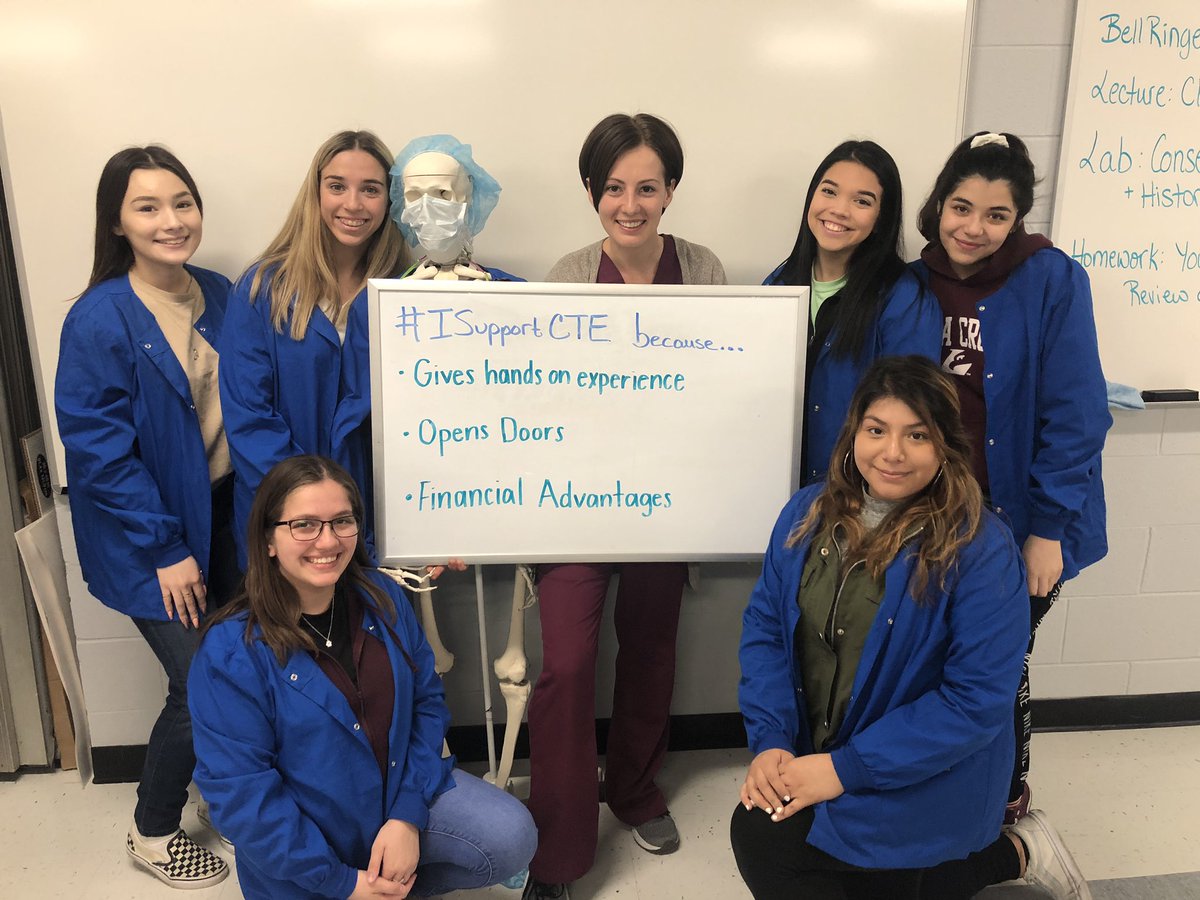 Funding for CTE supports the nation's students by providing: 

  • Professional development for teachers and faculty to remain up to date 
  • Early career counseling and learning opportunities
  • Classroom equipments and instructional materials 
#IsupportCTE