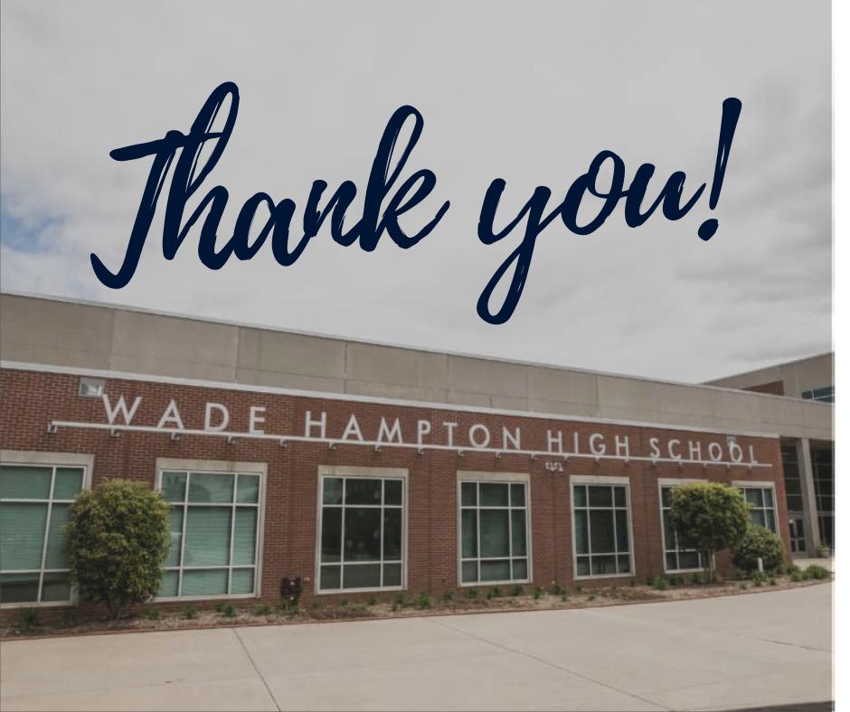 upstatetech's tweet image. Thank you to Wade Hampton High School for allowing us to utilize their wonderful facilities for #2019utc! @WadeHampton_HS
