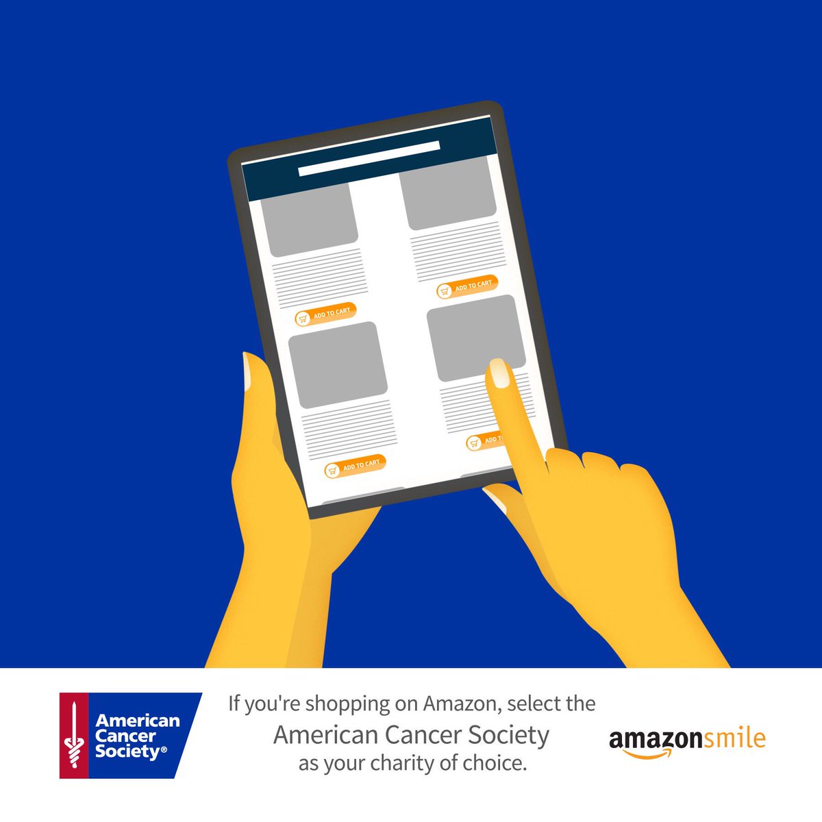 LifeAsLissa's tweet photo. If you're shopping on @Amazon on Prime Day, July 15-16, shop using our @AmazonSmile link https://t.co/2yPP6S07zO, and Amazon will contribute to help @AmericanCancerSociety fight cancer! https://t.co/bOZwbyLdWW